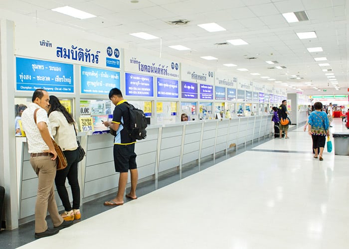Terminal sur de autobuses (Sai Tai Mai) en Bangkok