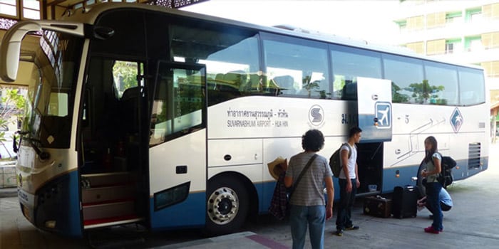 Viajar en autobús de Bangkok a Hua Hin