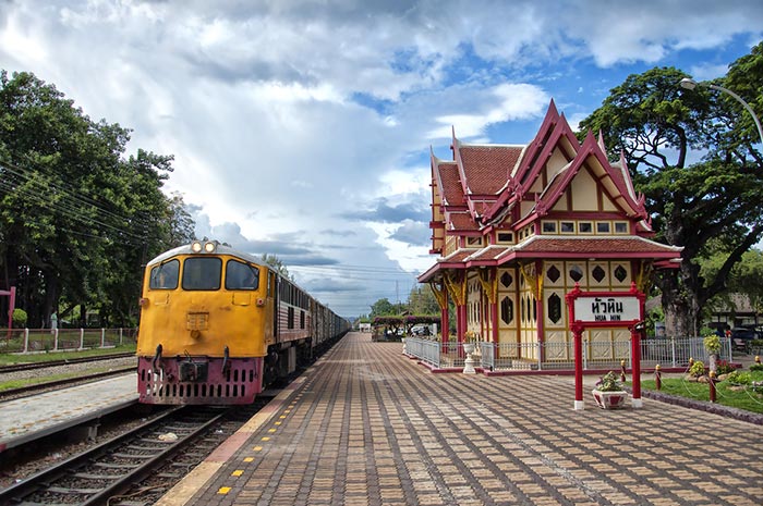 Viajar en tren de Bangkok a Hua Hin