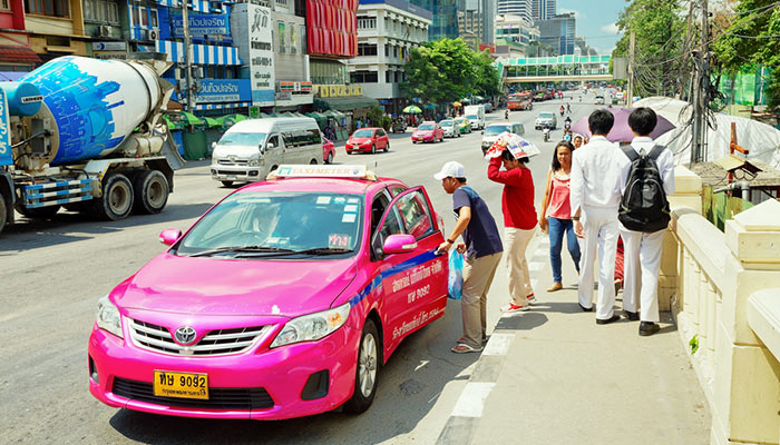 Taxi en Bangkok