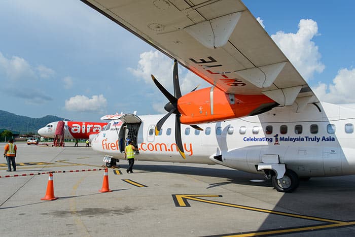 De Penang a Langkawi en avión