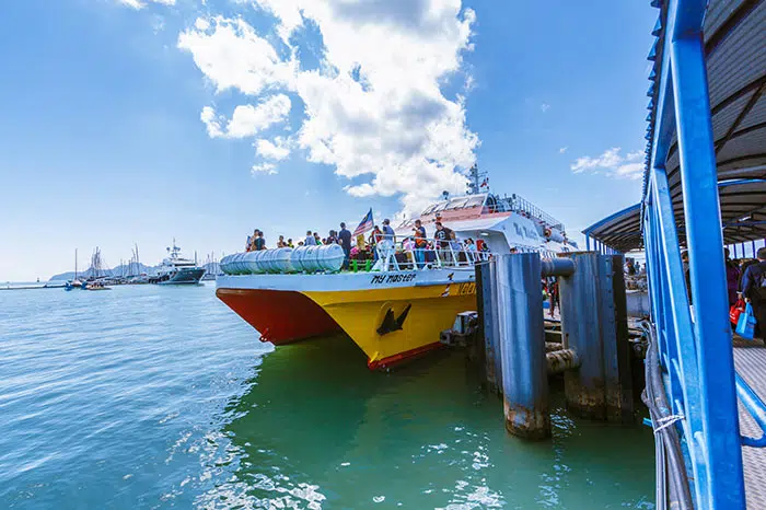 Ferry rápido de Penang a Langkawi