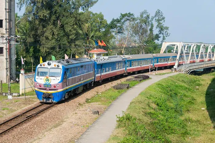 De Da Nang a Hue en tren