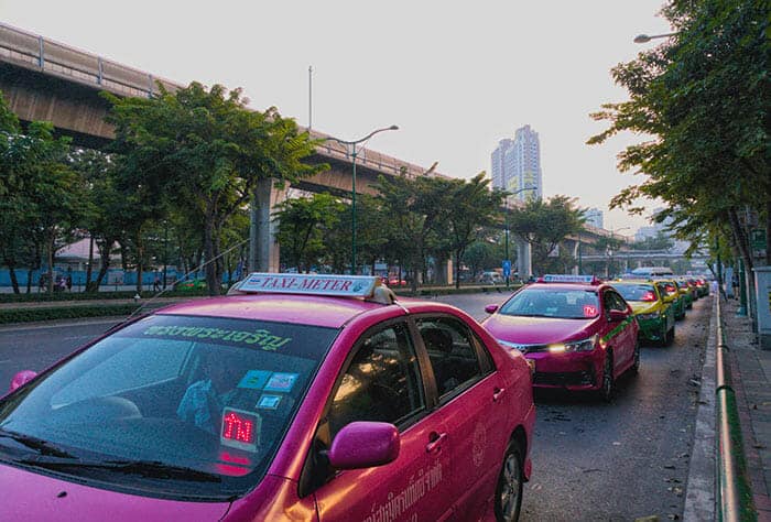 Taxi privado de Bangkok a Chumphon