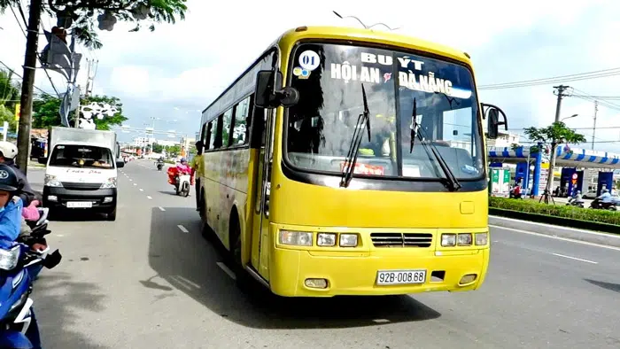 Autobús público de Da Nang a Hoi An