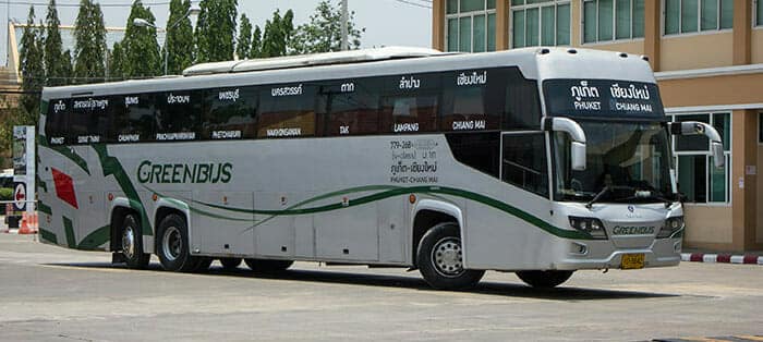 Green Bus en Tailandia