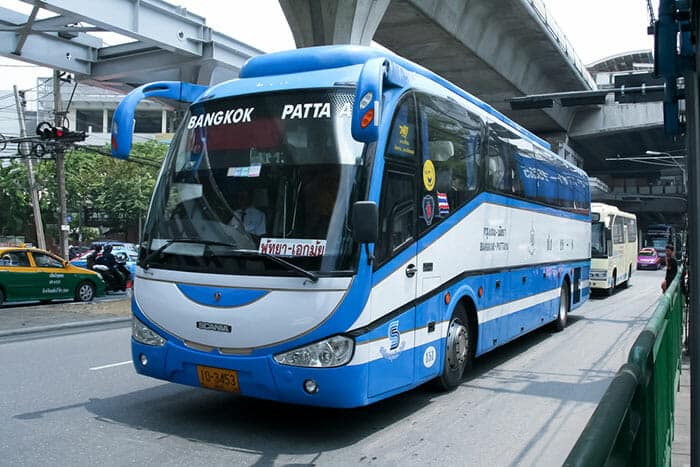 Autobús y ferry de Pattaya a Koh Samui