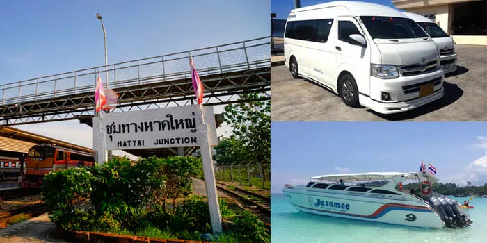 Tren, furgoneta y ferry de Bangkok a Koh Lipe