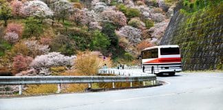 Viajar en autobús en Japón