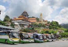Viajar en autobús en Malasia